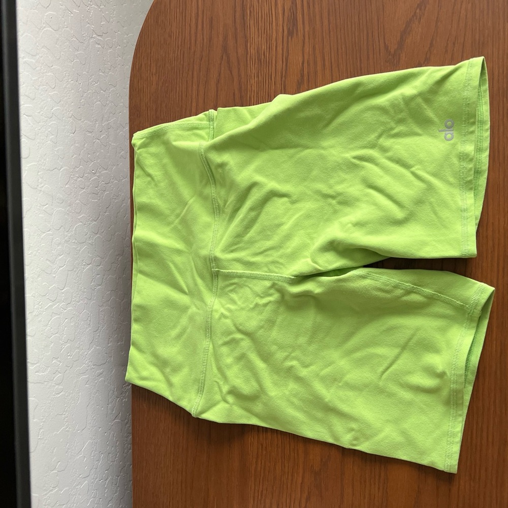 Bright Green Athletic Shorts